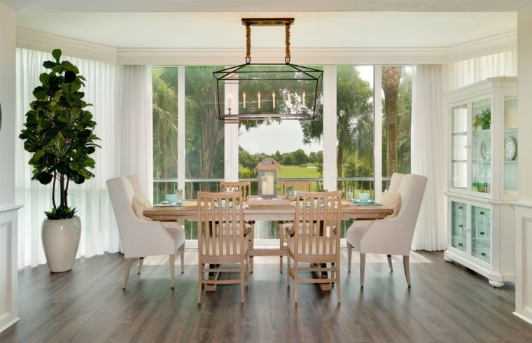 decoration seaside dining room white wood wright interior group