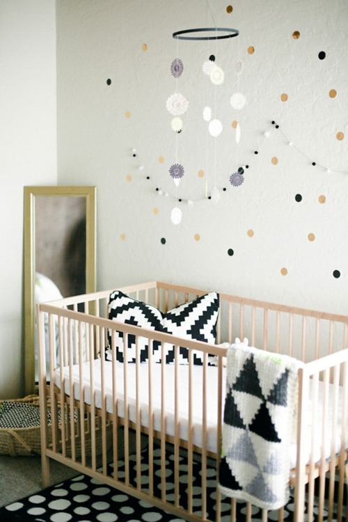 Baby Girl Bedroom Decoration Ideas In Black And White A Spicy Boy