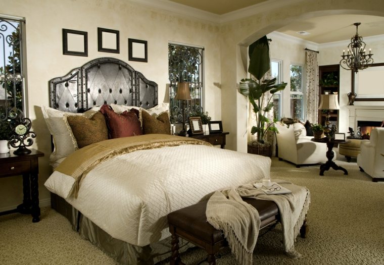 deco comfortable master bedroom