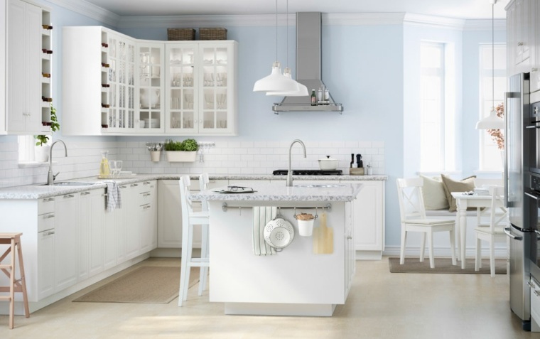 deco design contemporary white kitchen