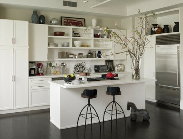 white kitchen decoration