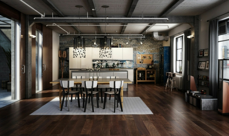 industrial design kitchen decoration