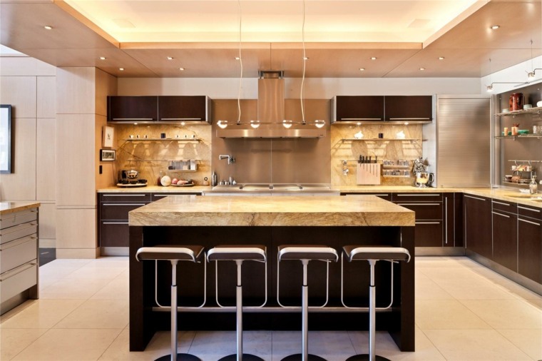 elegant kitchen decoration bar