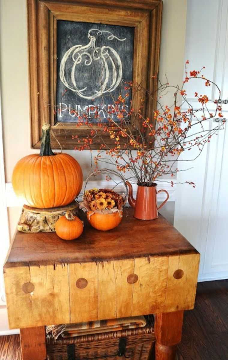 autumn interior kitchen decor