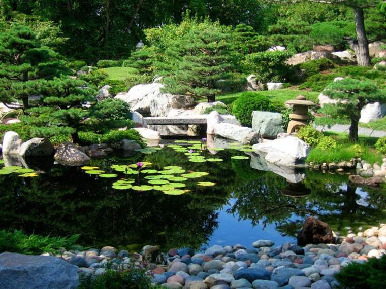 Japanese design deco garden