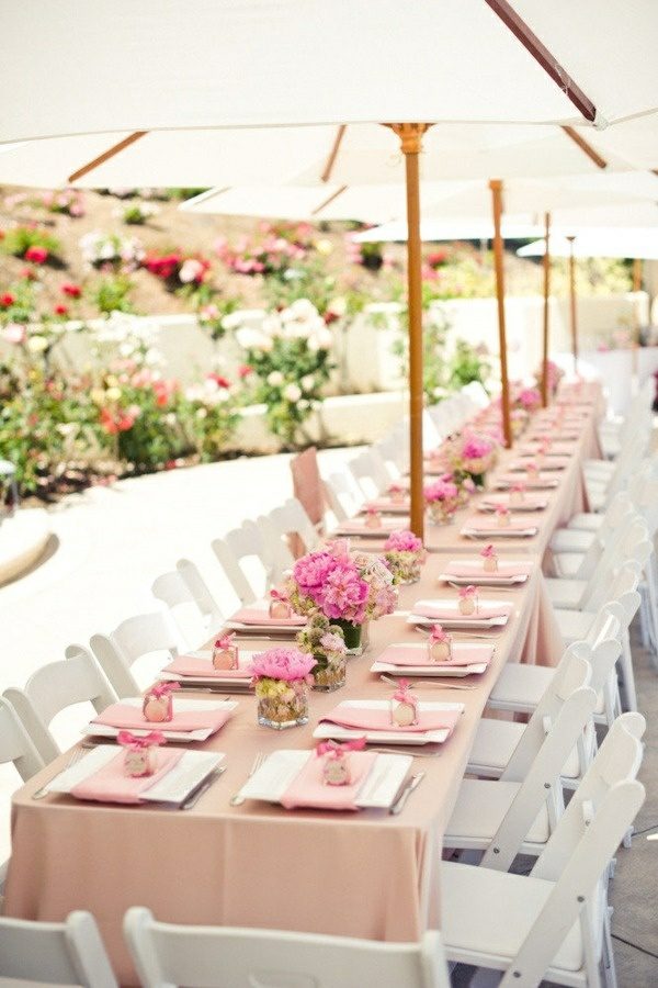 wedding ceremony outdoor decorating idea