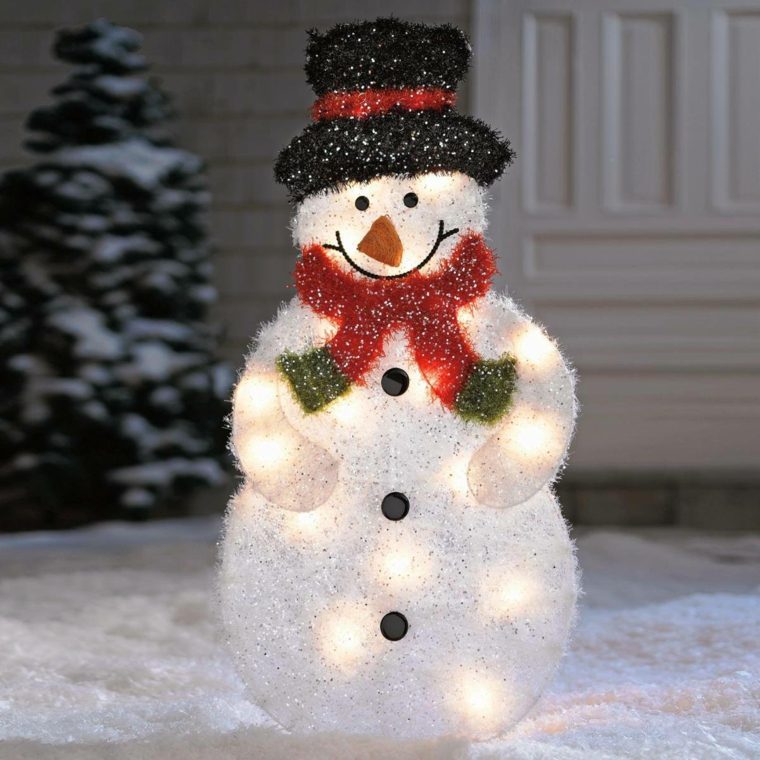 christmas decoration handmade snowman balls bulbs indoor