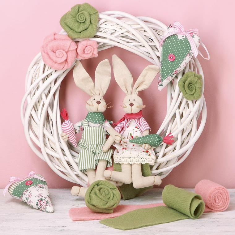 Easter decoration and crowns diy deco