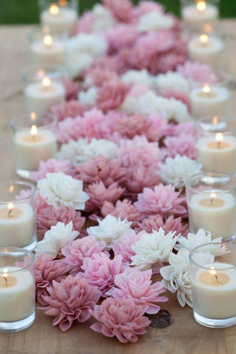 make table decor nature rustic weddings