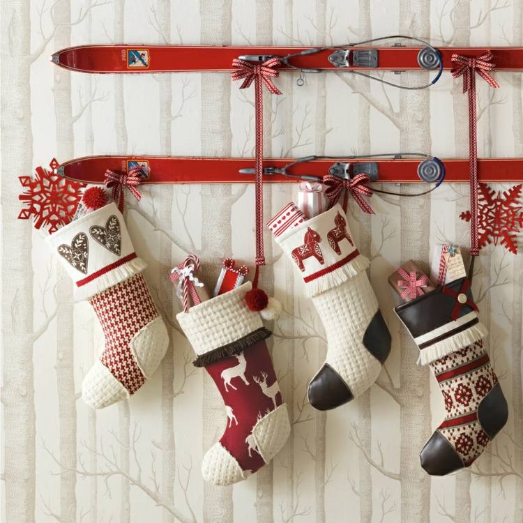 outdoor decor Christmas socks