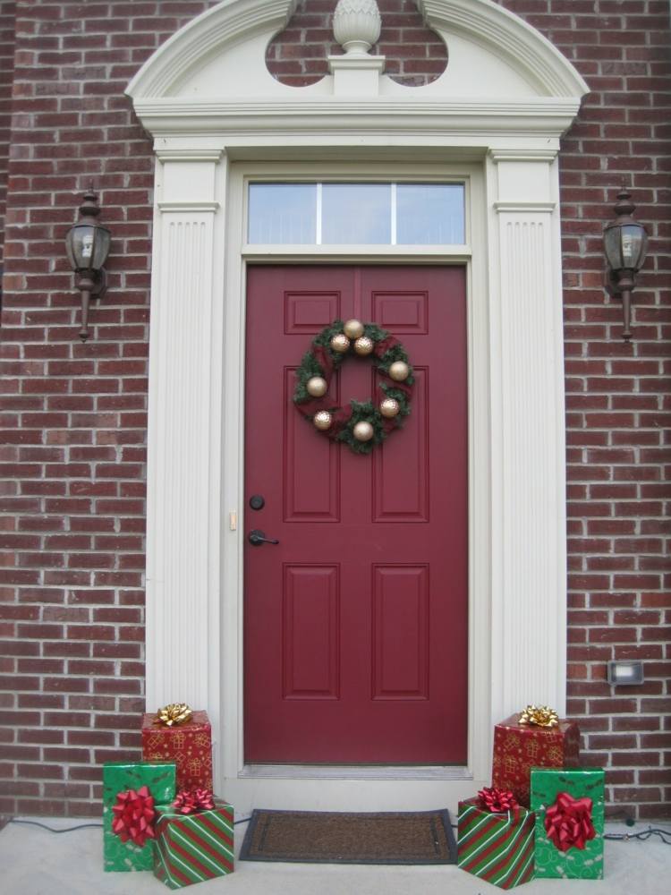 deco exterior Christmas simple