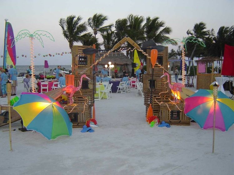 sommer strand dekorasjon