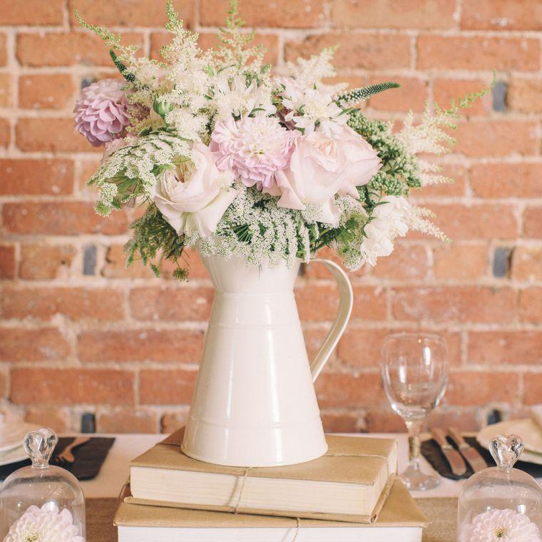 floral composition english style table kitchen dining room