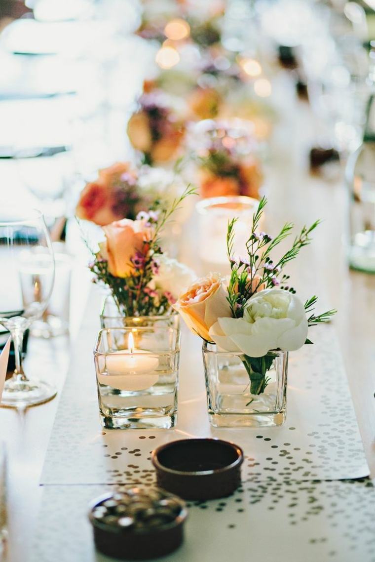 floral decoration table idea