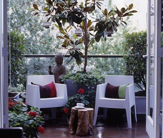 decoration Zen inspiration balcony