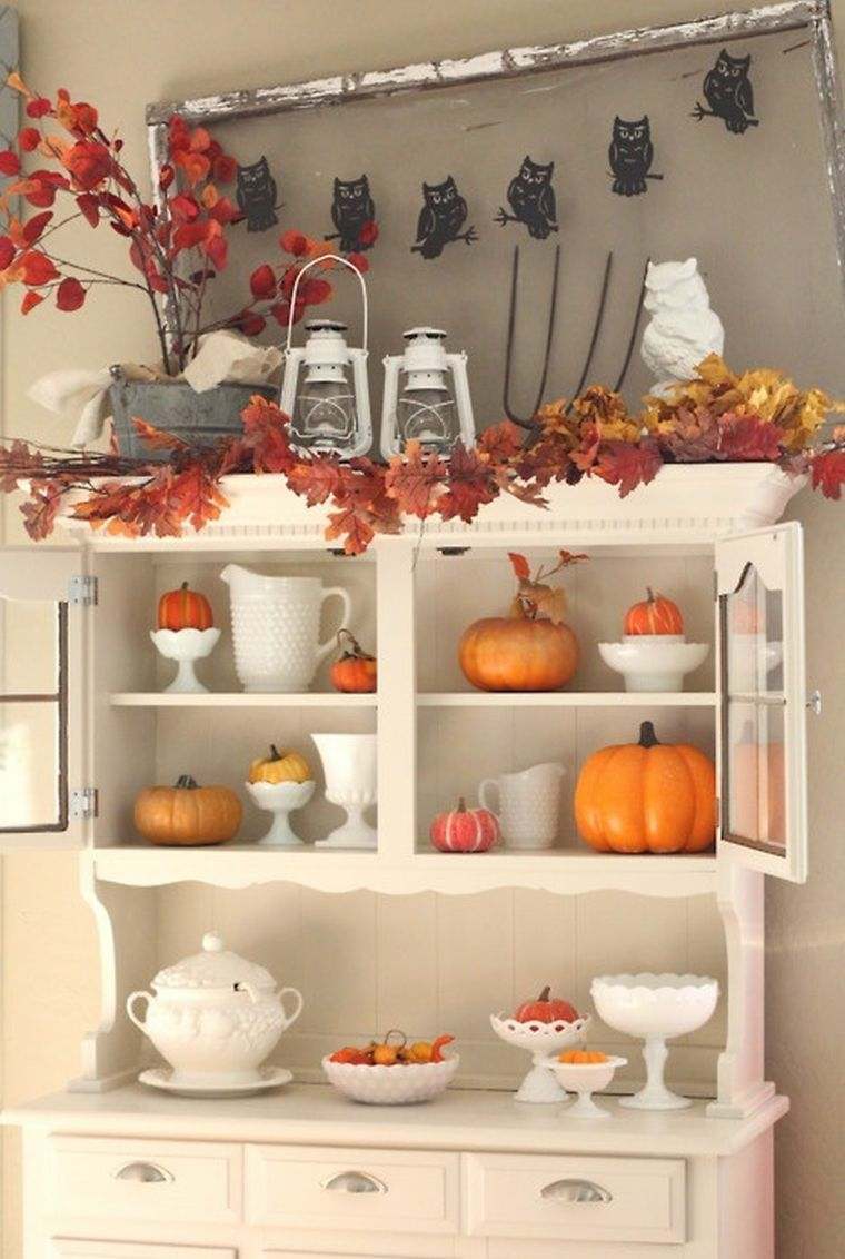 interior decoration autumn