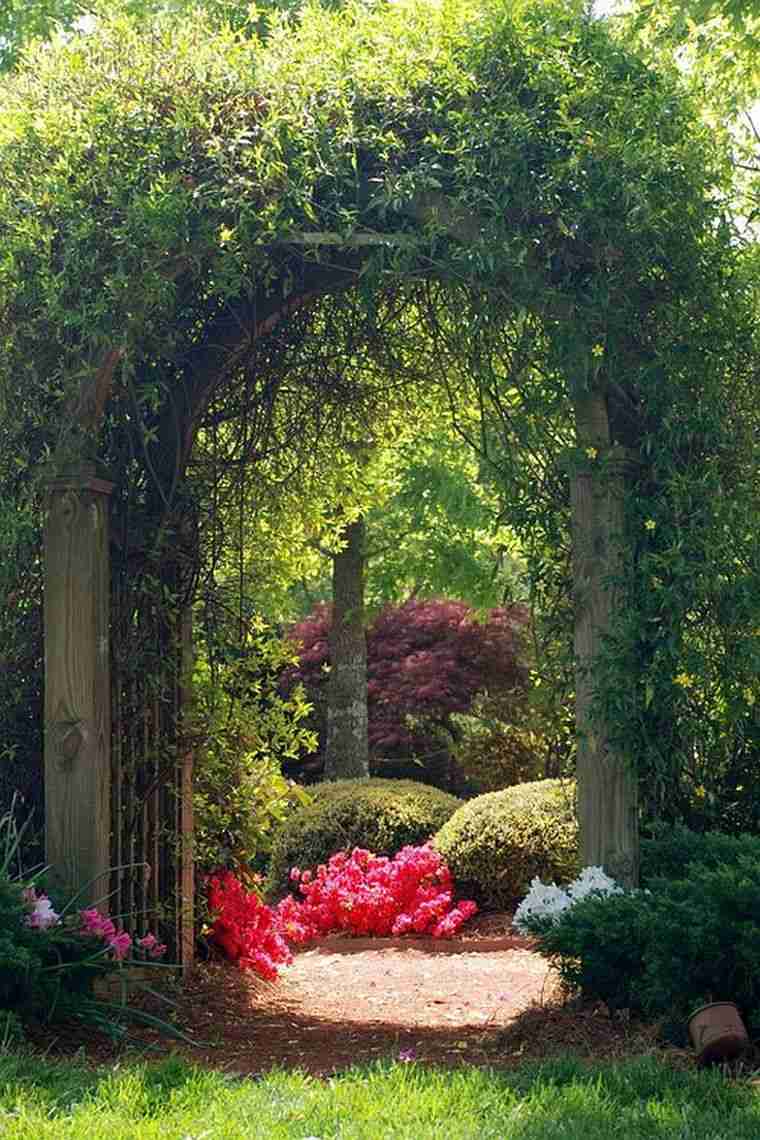 outdoor garden decoration arc pictures