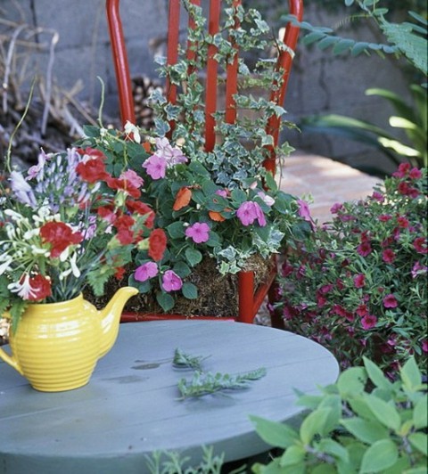 garden decoration flowers