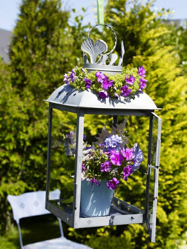 deco garden cheap lantern flower