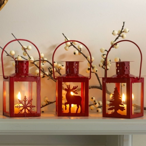 candle lantern christmas decoration