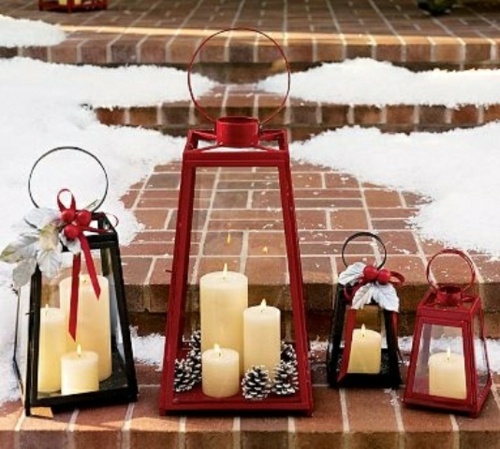 decoration lantern christmas candles