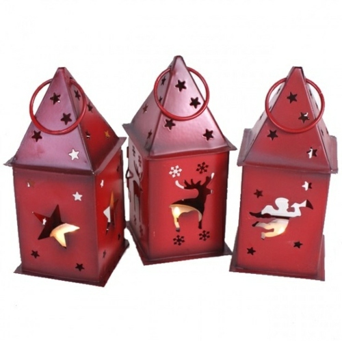 red christmas lantern decoration