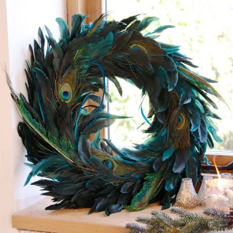 home interior decoration ideas peacock feather