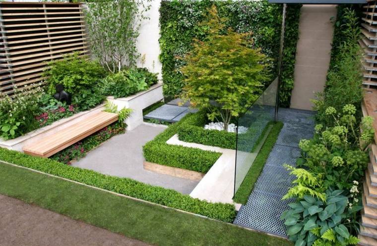 modern deco ideas entry gardens