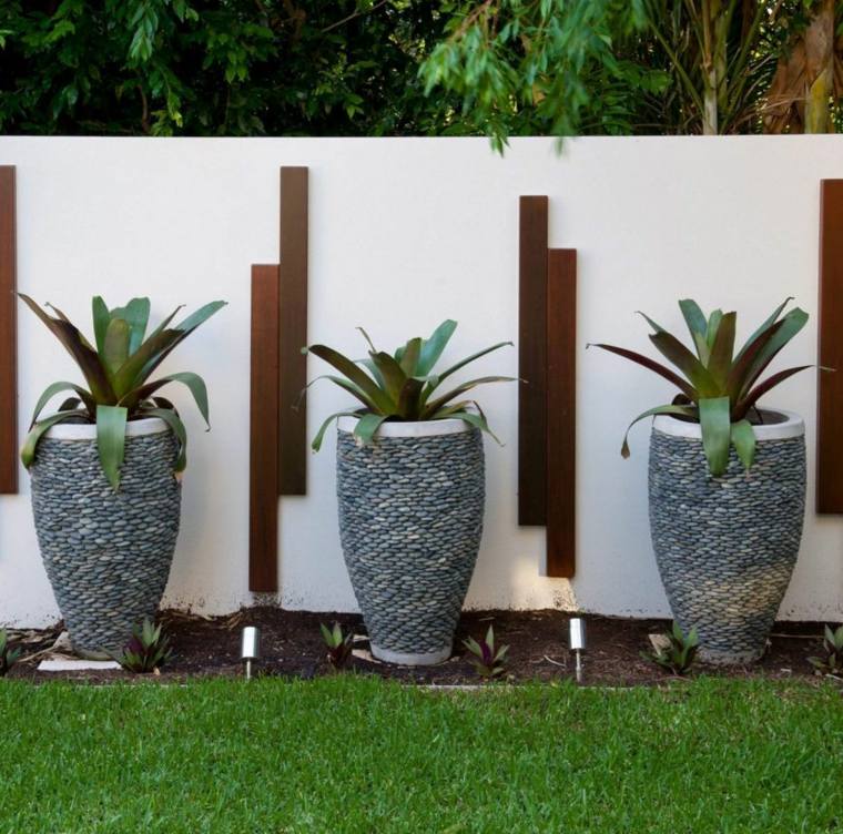 idea wall garden outdoor large flower pot outdoor