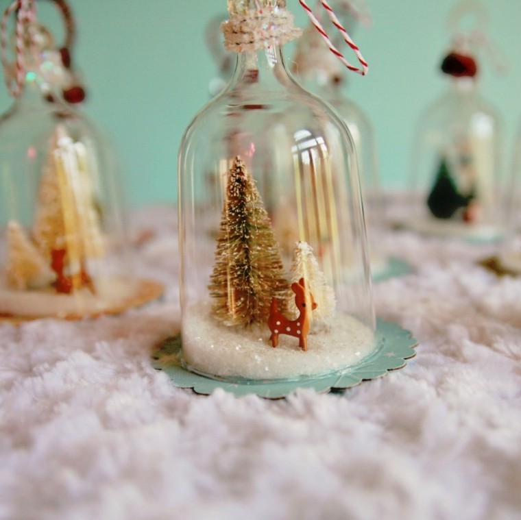 jar christmas decoration easy DIY