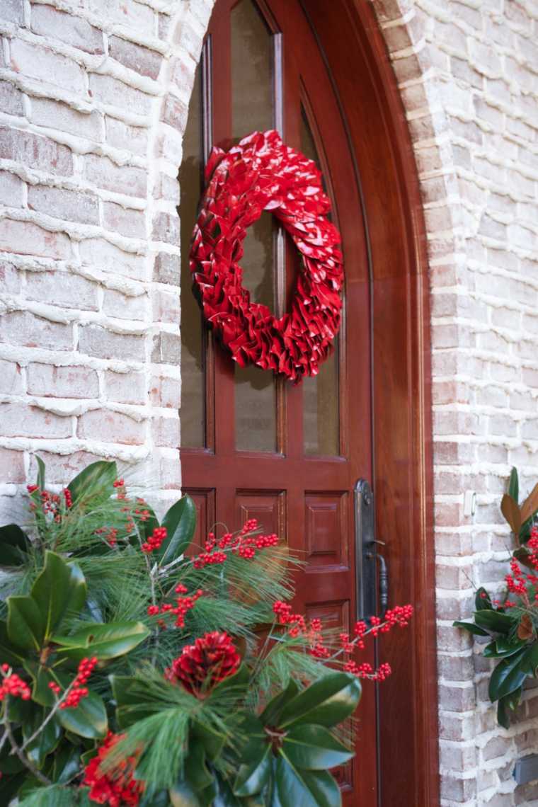 decoration idea Christmas house door