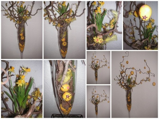 decoration eggs branches tree