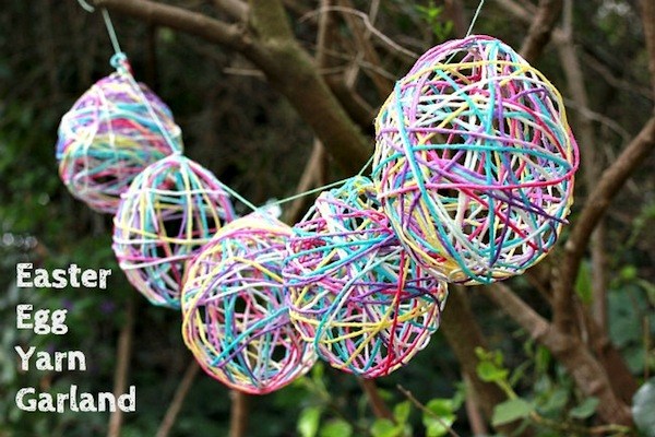 garden easter decoration