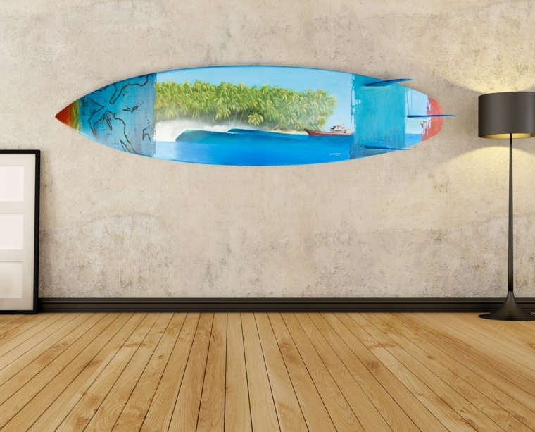 decoration surf boards ornament wall idea