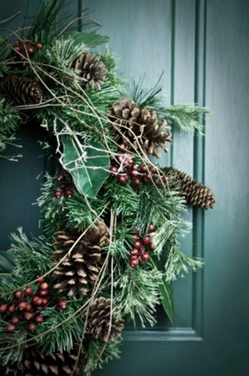 Christmas door decoration