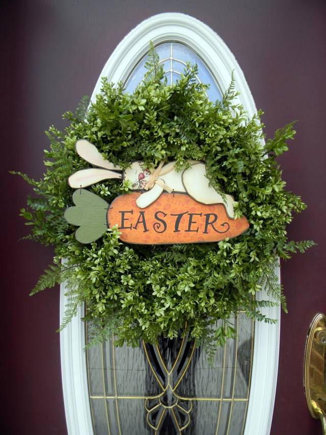 easter door decoration