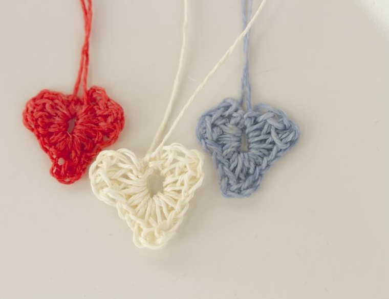 original decoration valentine's day woolen hearts hanging