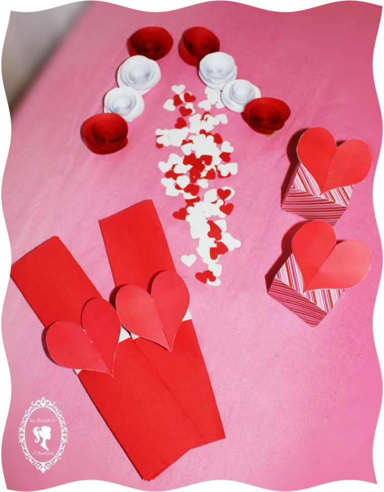 decoration valentine cardboard diy idea heart cardboard