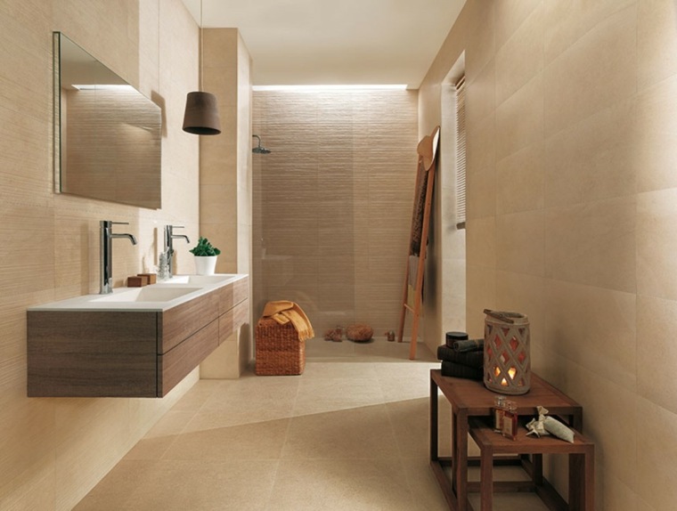 brown decoration bathrooms shades