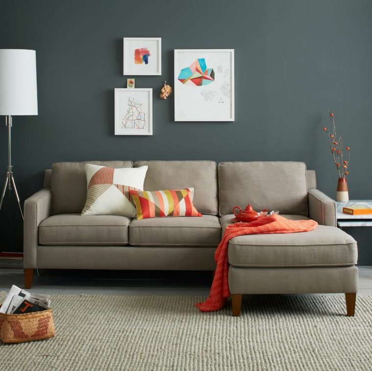 gray taupe living room color