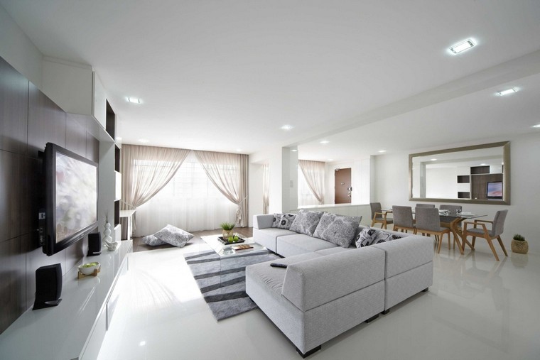 decoration room-interior-white-space-light