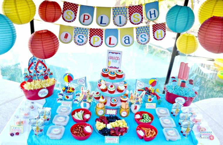 Birthday Table Decoration 50 Proposals For The Summer A Spicy Boy