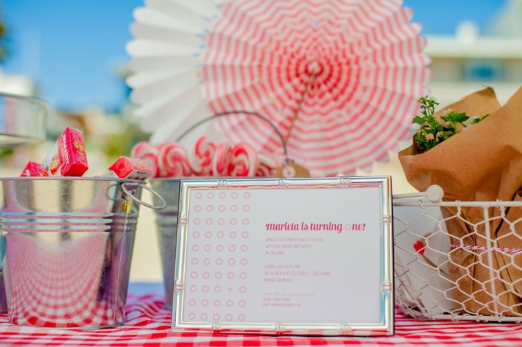 decoration table birthday party girl