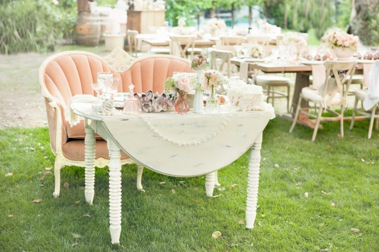 decoration table canape romantic vintage table resized