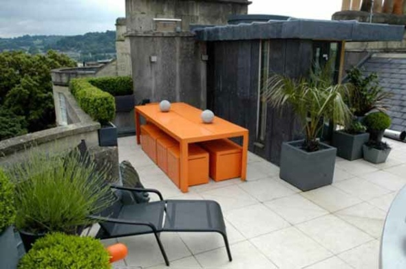 modern terrace terrace decoration