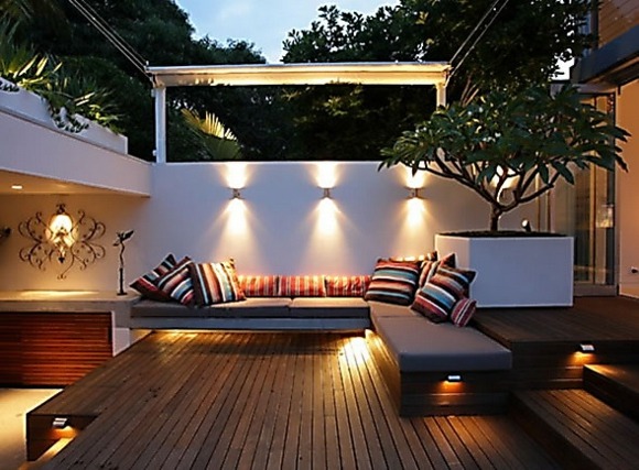 decoration wooden terrace idea