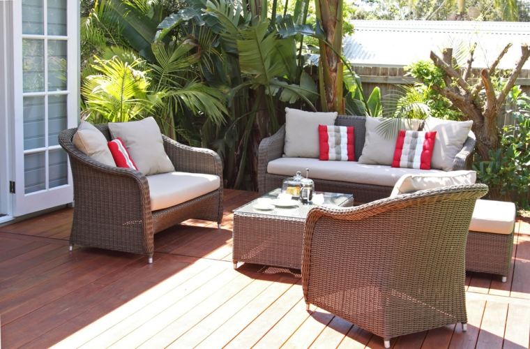 decoration terrace decking furniture braid