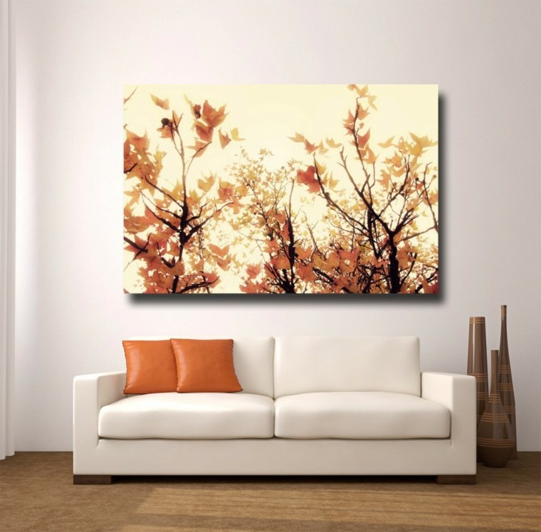 interior decoration living room autumn original idea