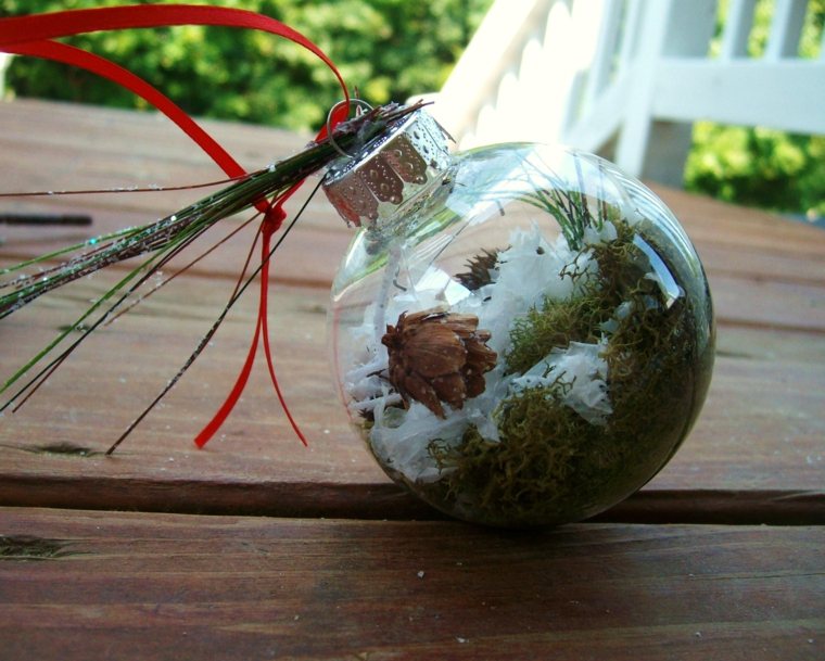 Christmas decorations to make yourself filled ball