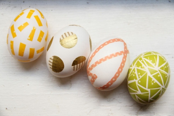 decorate egg stickers